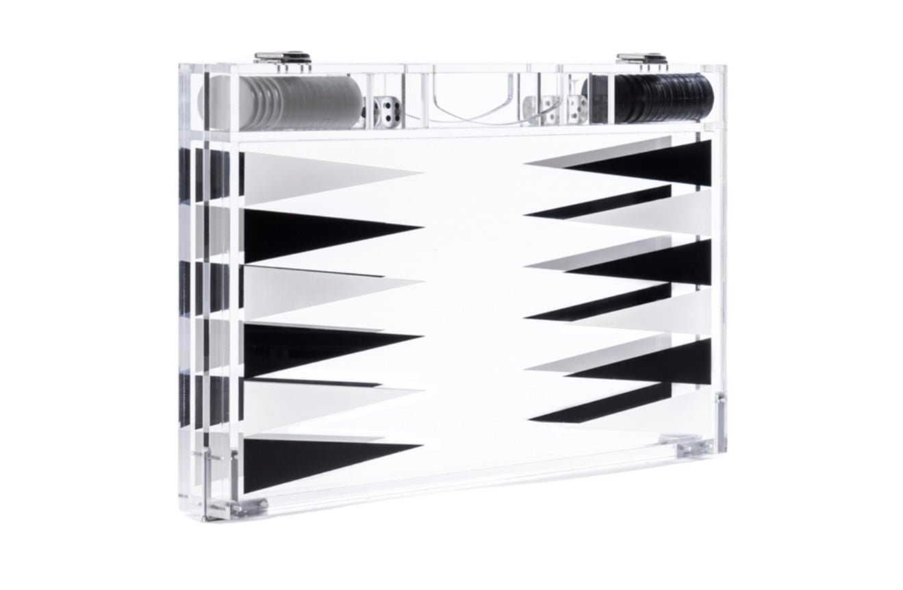 Backgammon Acrílico BN