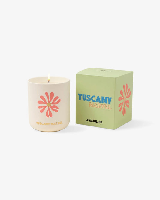 Tuscany Marvel: Travel from Home Candle