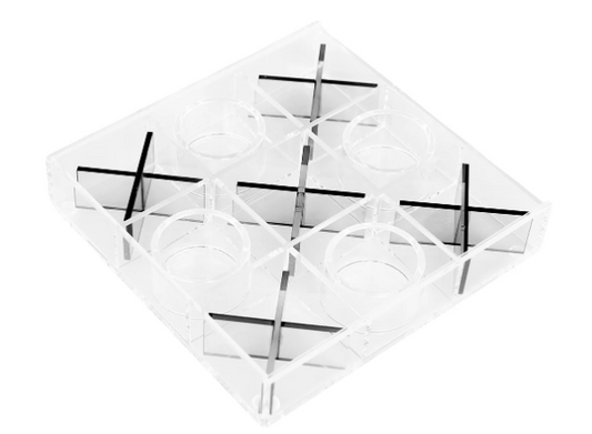 Tic Tac Toe Blanco y negro (Versión mini)